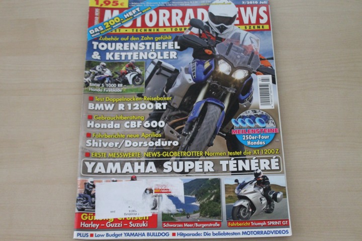 Deckblatt Motorrad News (07/2010)